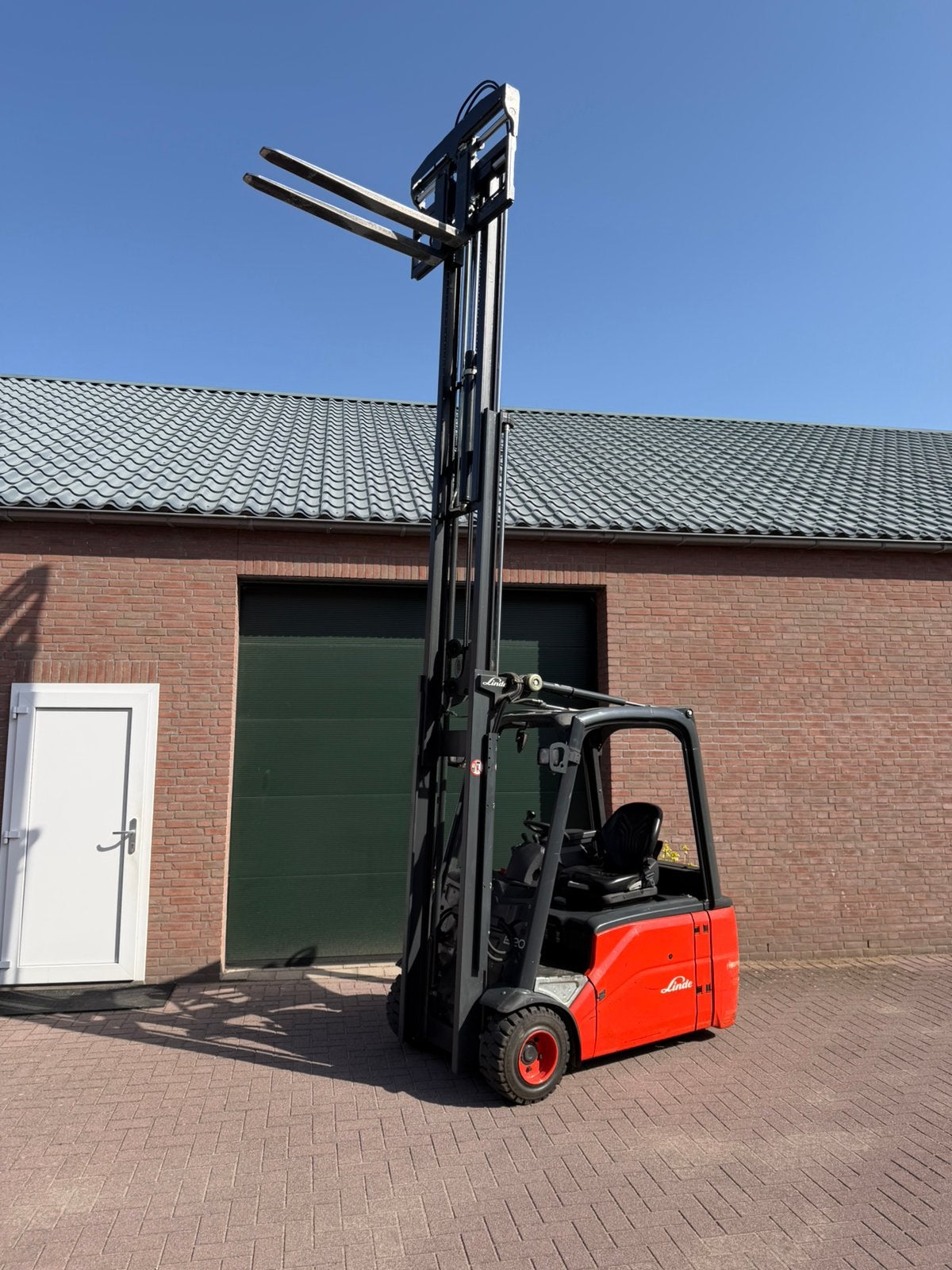 Linde E20L-01 289 uur! Triplo elektrische heftruck, 1000 tot 2000 kg, Verzenden, Elektrisch, Heftruck