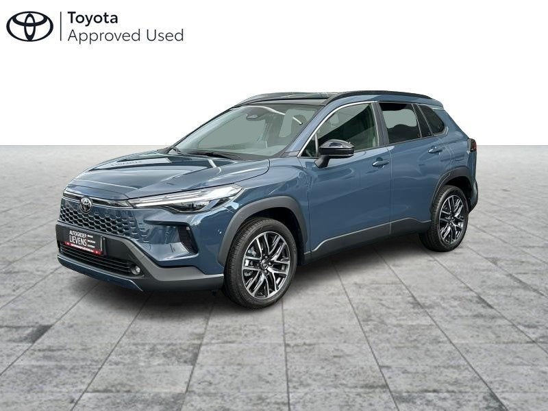Toyota Corolla Cross 2.0HYB PREMIUM, Auto's, Toyota, Automaat, 133 pk, Blauw, https://public.car-pass.be/vhr/70d6bdf8-ef80-4b19-a40b-20a200b7609e