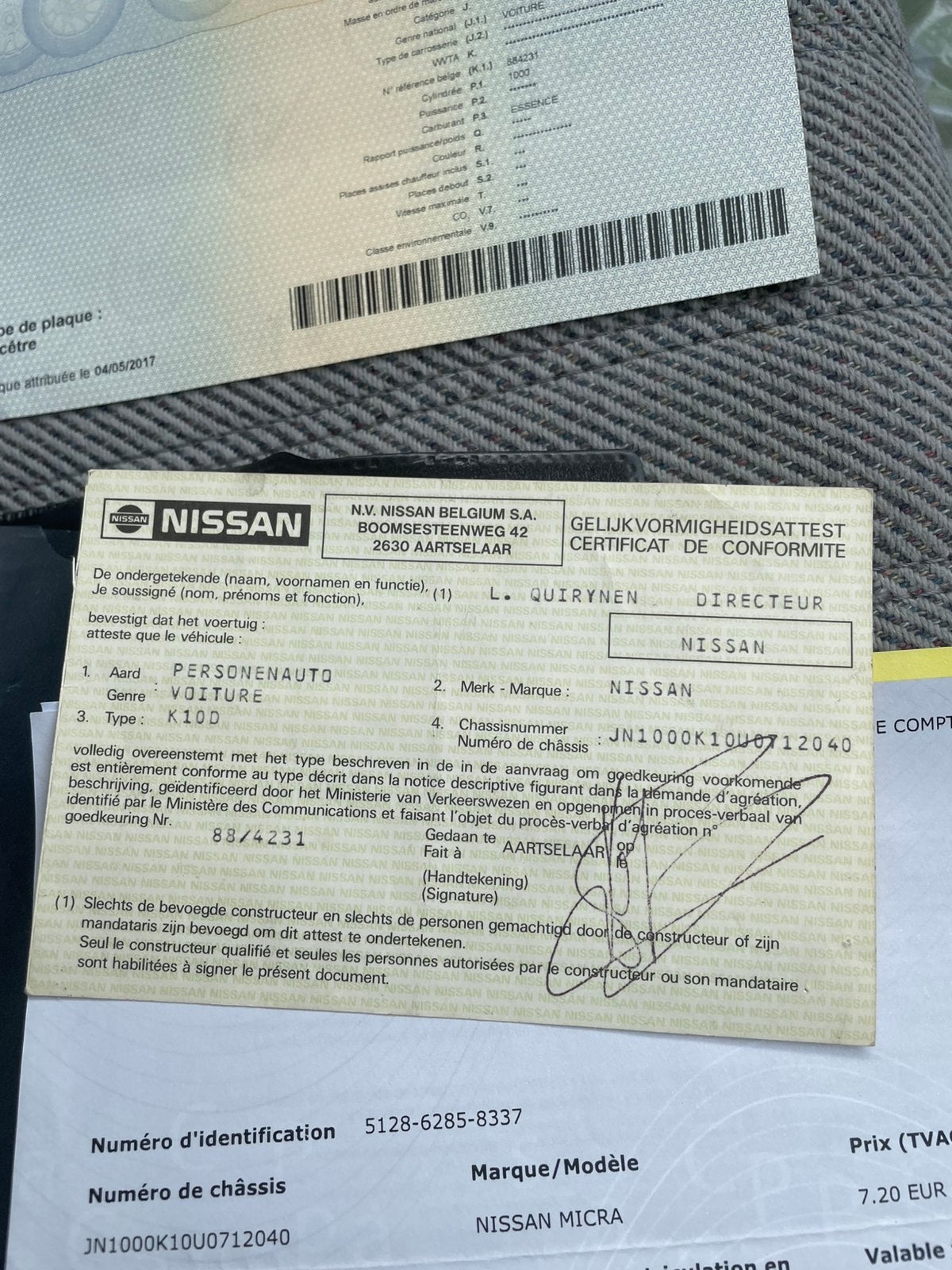 Nissan micra 1200 essence 1991, foto 6