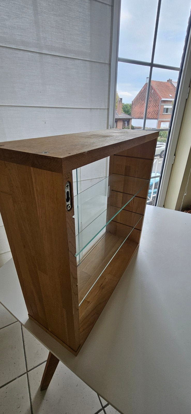 Etalagekastje, Huis en Inrichting, Ophalen, Minder dan 50 cm, Gebruikt, Minder dan 25 cm
