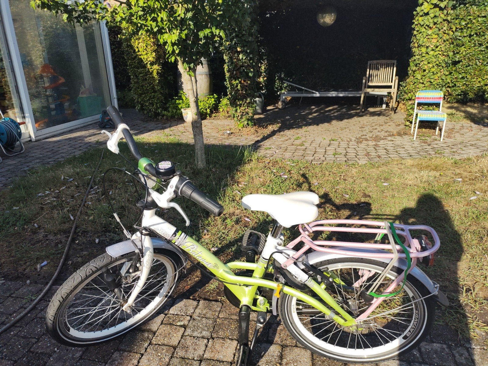 Meisjesfiets Batavus 20", Fietsen en Brommers, Ophalen, Terugtraprem, 20 inch, BATAVUS