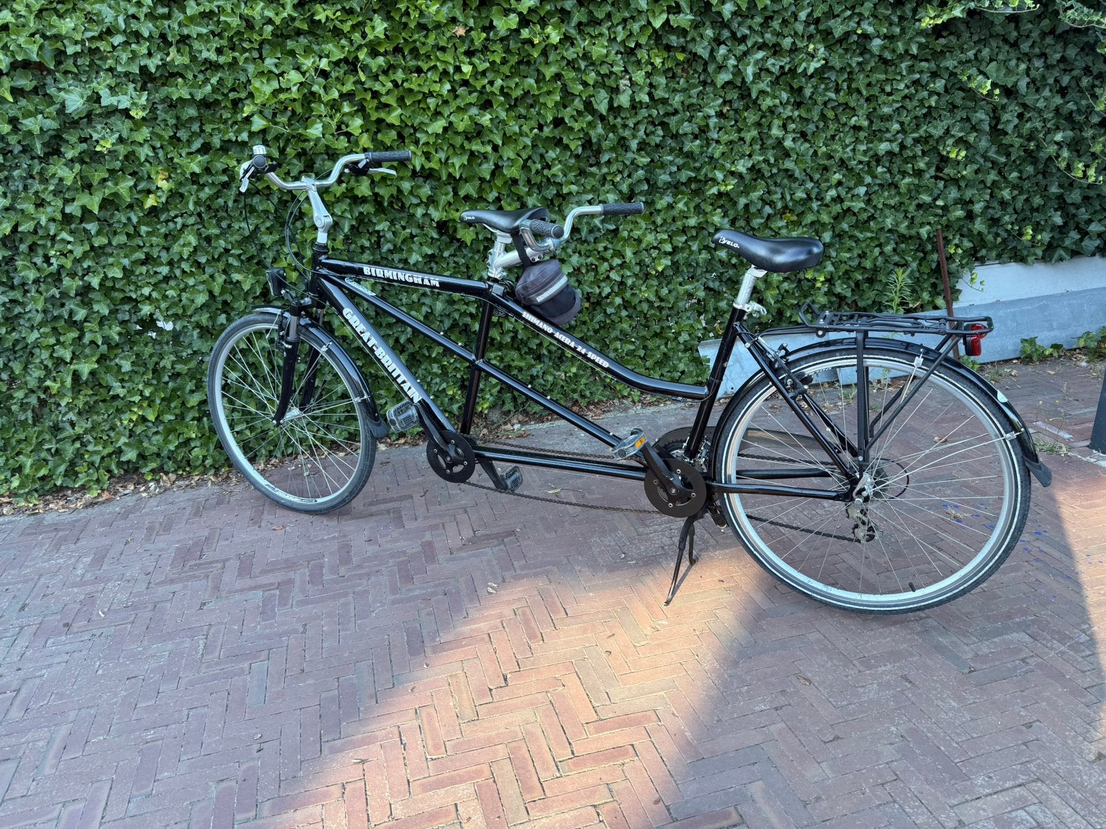 Tandem met 24 versnellingen, Fietsen en Brommers, Fietsen | Tandems, Ophalen, Zo goed als nieuw