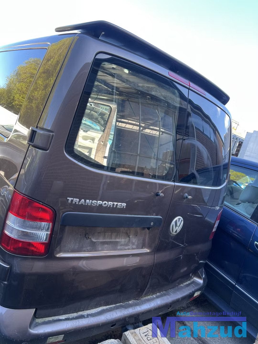 VW TRANSPORTER T5 5 bruin links achter deur 2003-2015, Gebruikt, Volkswagen AG, Vw@volkswagen.de, Achter