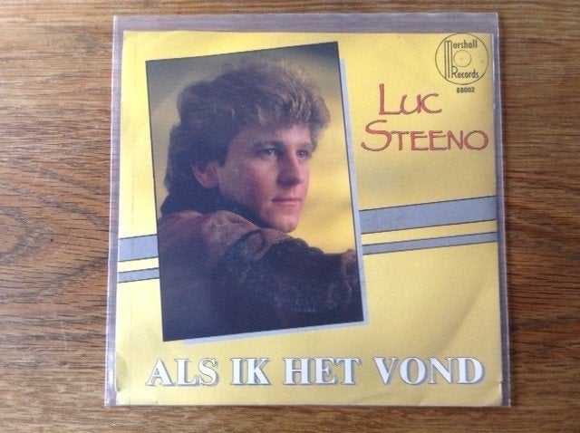 single luc steeno, En néerlandais, Enlèvement ou Envoi, Housse de protection extérieure, 7 inch