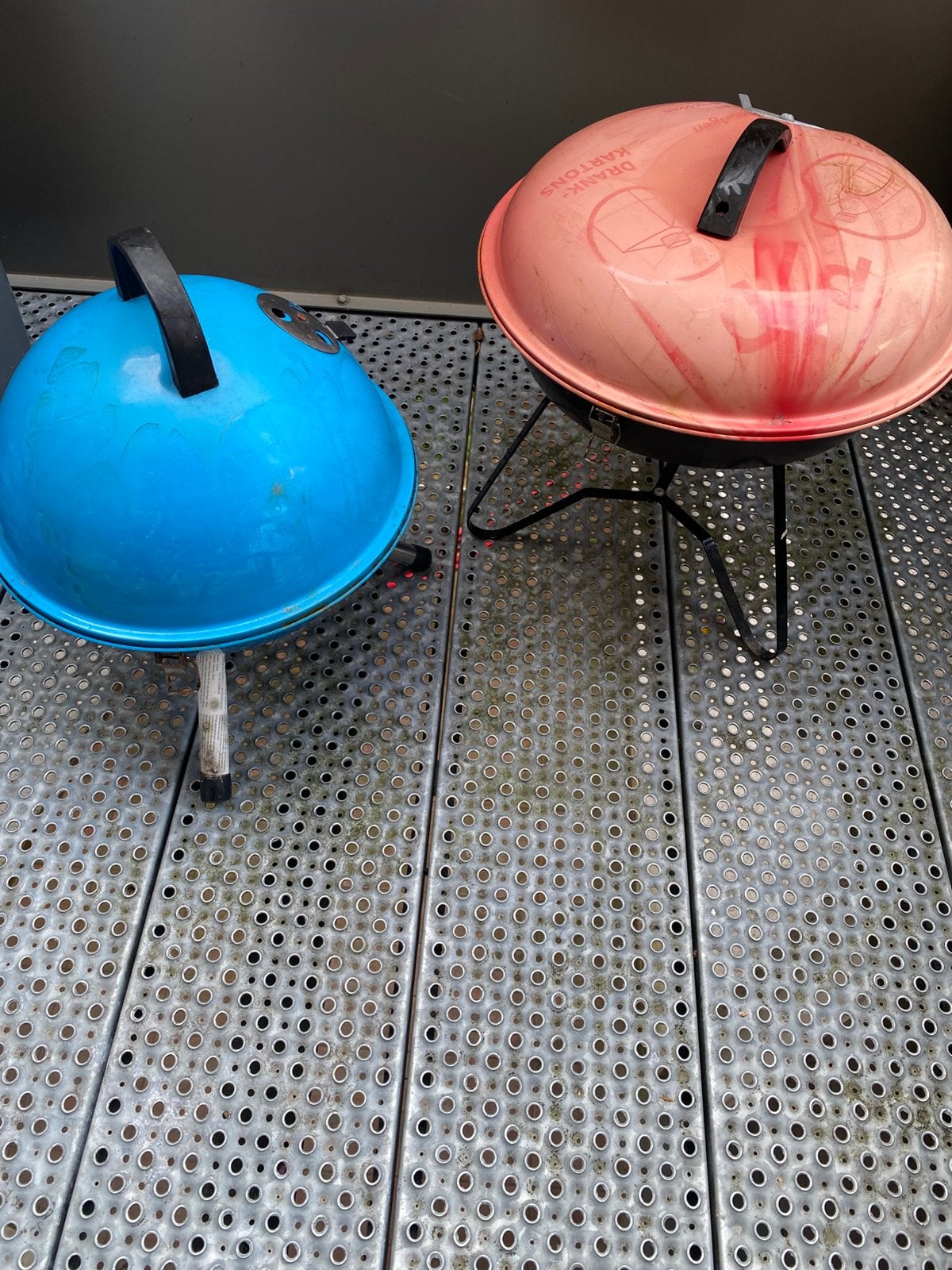 Barbecue tafel model, Tuin en Terras, Ophalen, Zo goed als nieuw