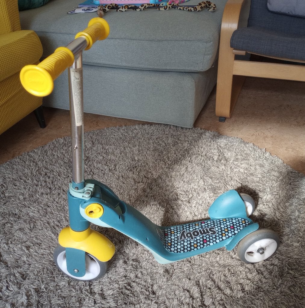 Smoby Reversible 2-in-1 Scooter / Loopfiets, Kinderen en Baby's, Speelgoed | Buiten | Voertuigen en Loopfietsen, Ophalen of Verzenden