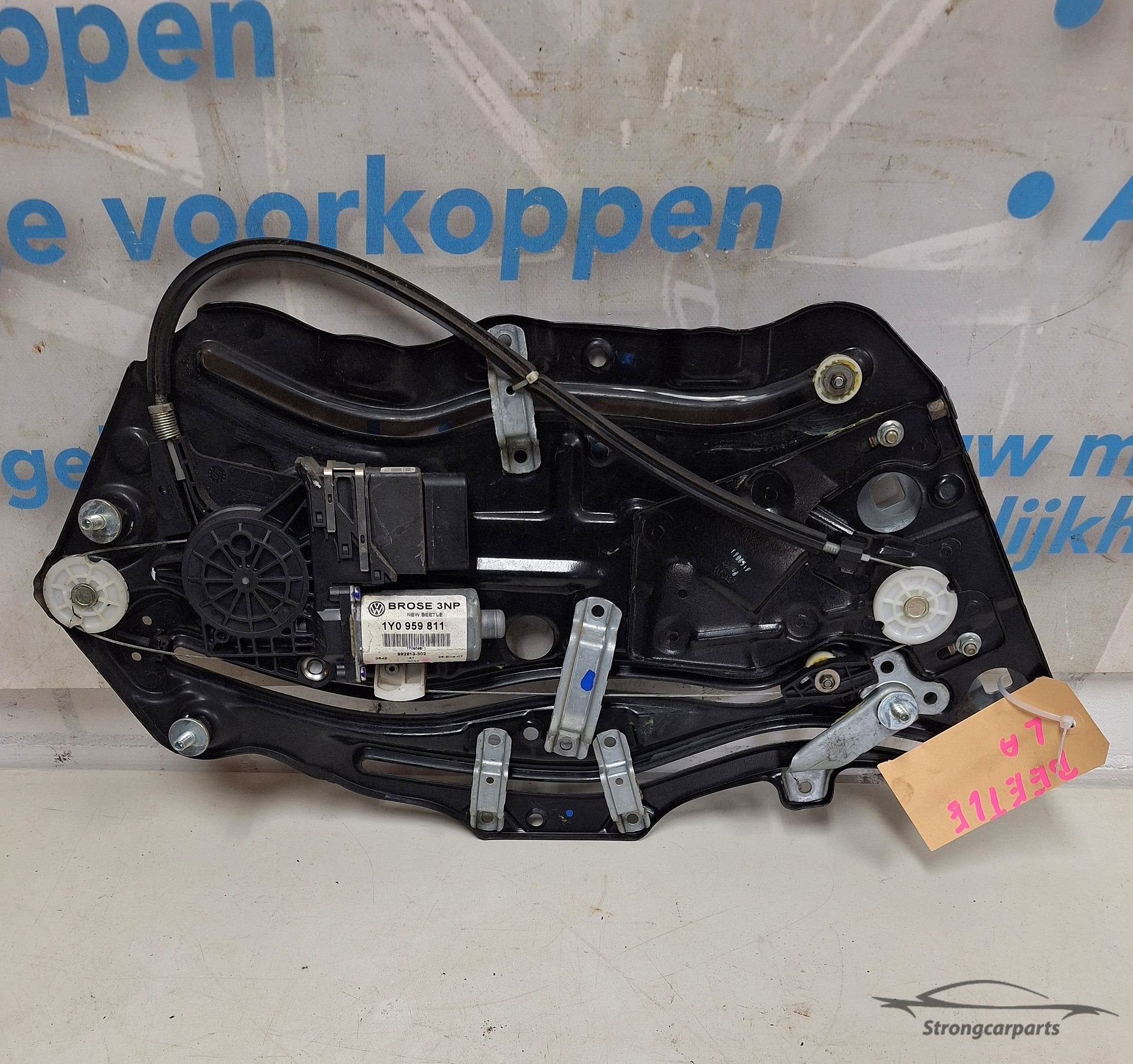 Raammechanisme VW New Beetle Cabrio 1Y0959811 links achter, Volkswagen, -, Utilisé, -