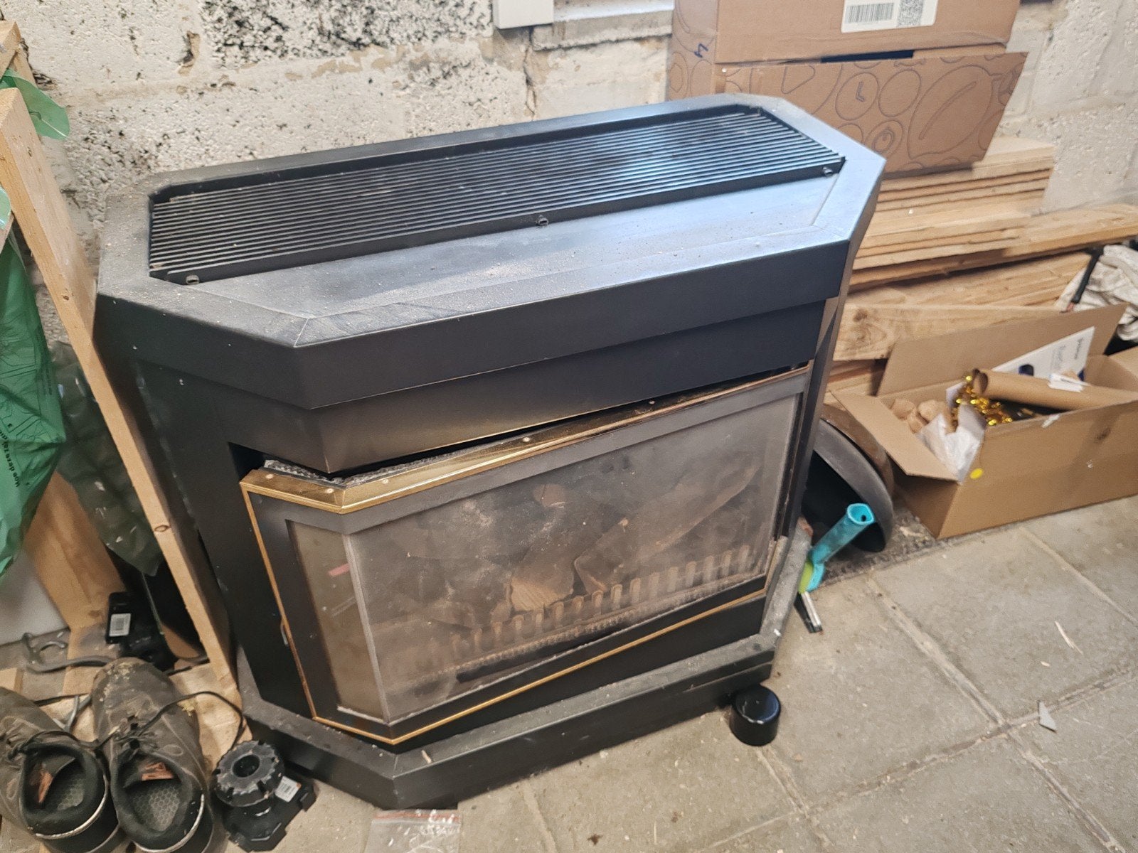 gaskachel Wellstraler, Huis en Inrichting, Kachels, Ophalen, Gebruikt, Gas, Vrijstaand
