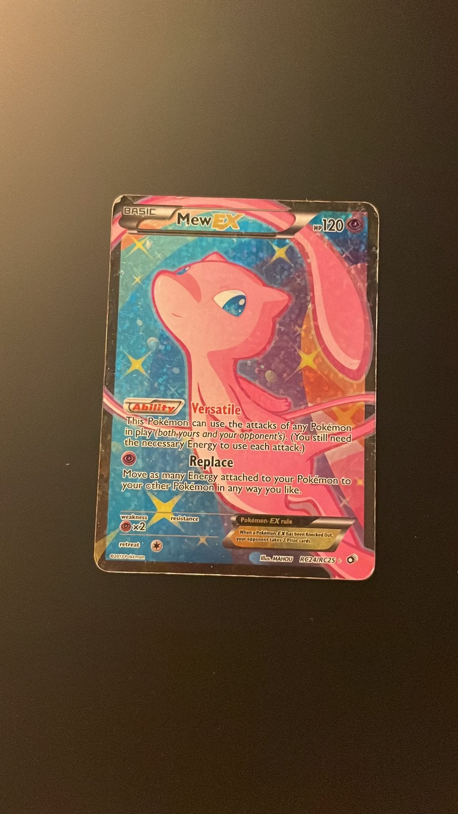 Mew ex RC24, Ophalen of Verzenden, Gebruikt, Losse kaart, Foil
