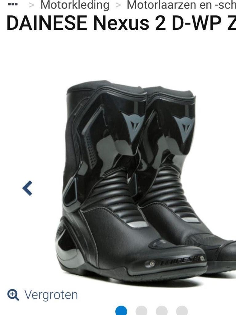 Ongebruikt/nieuw Dainese Nexus 2 motorlaarzen maat 41, Motoren, Dainese, Heren, Laarzen, Ophalen