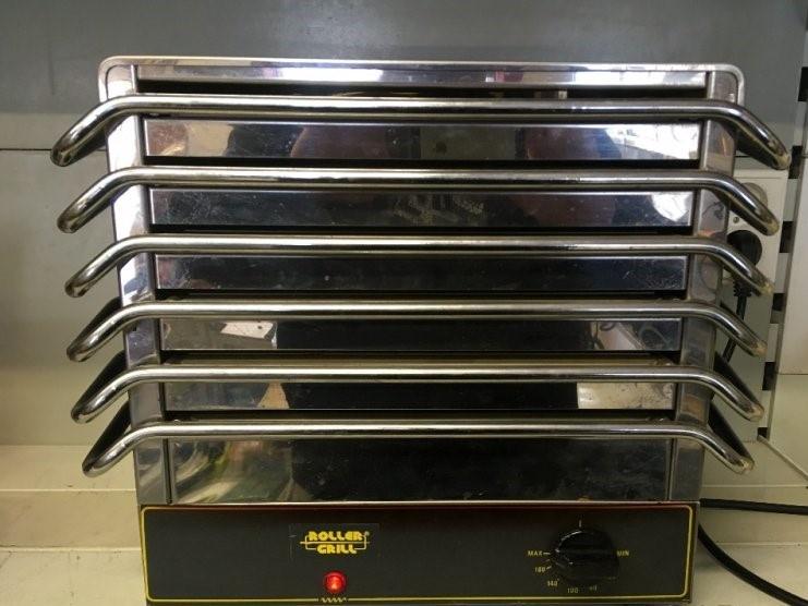 SCHOTELVERWARMERS VOOR ROLGRILLS, Ophalen, Gebruikt, Fornuis, Frituur en Grillen
