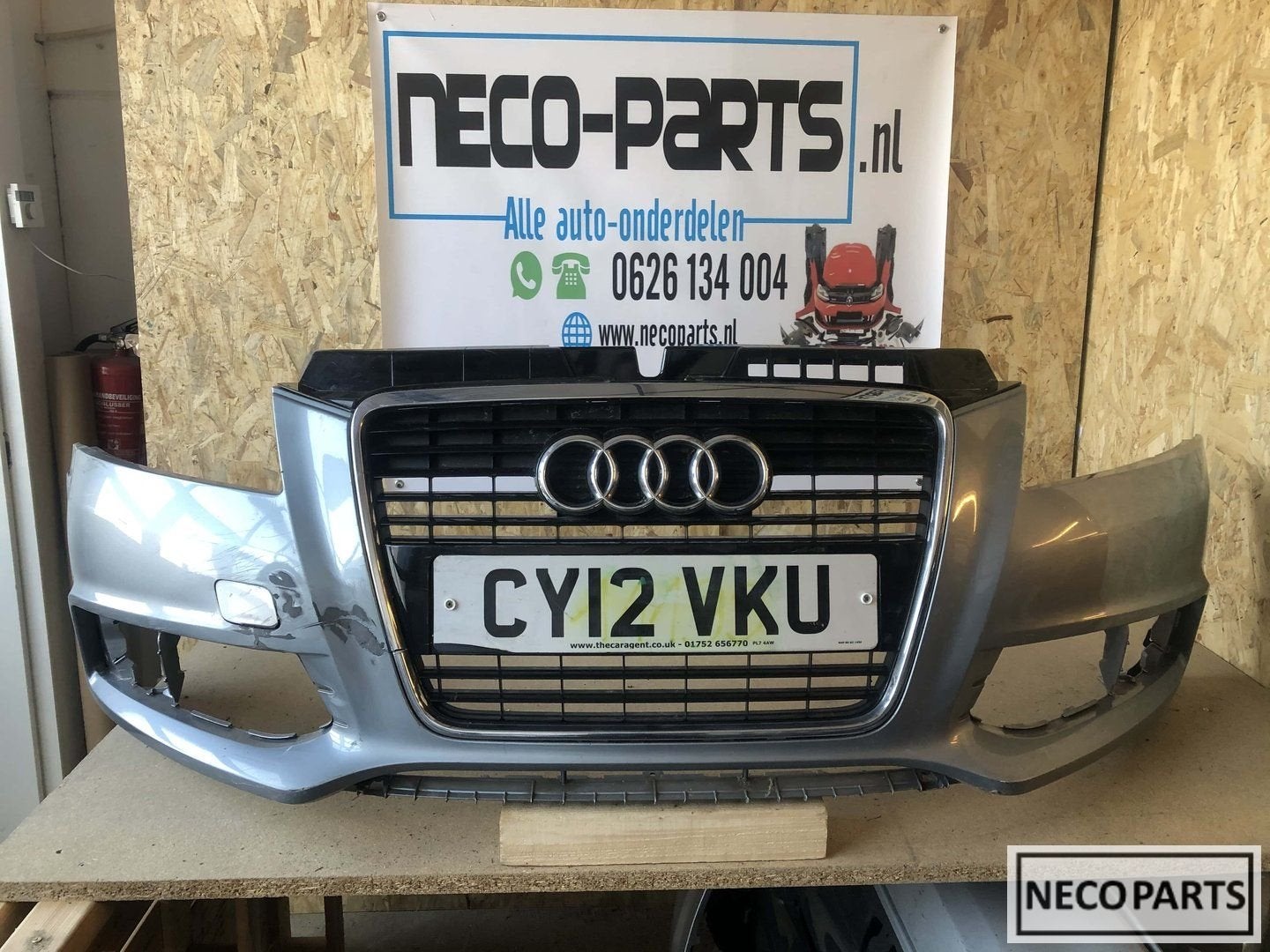 Audi A3 8P facelift S-LINE bumper voorbumper 8P0807437, Auto-onderdelen, -, Voor, -, Bumper
