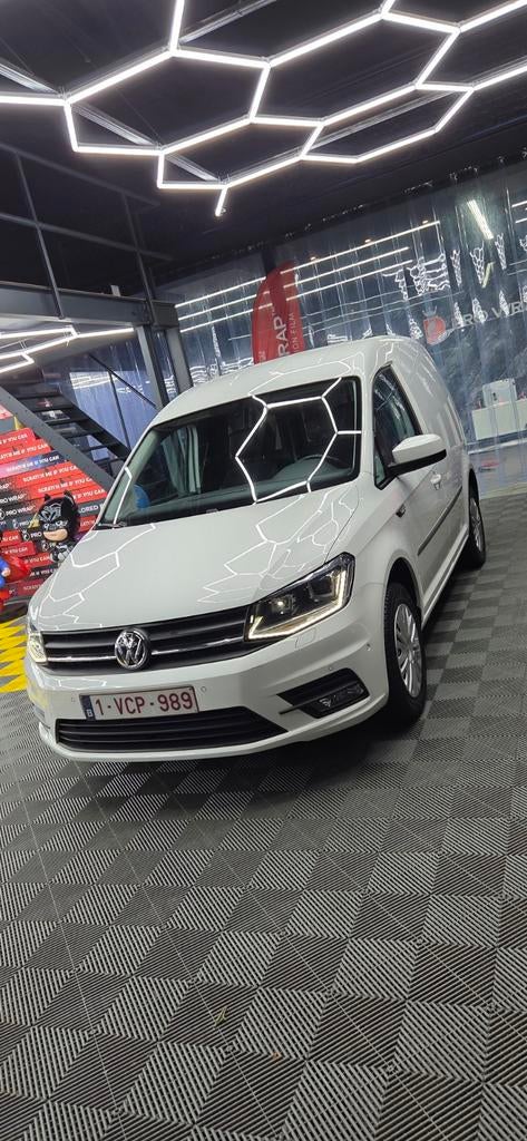 Volkswagen Caddy 2.0 TDI — 11/2016 — 89.000 km — Zeer schoon, Auto's, Volkswagen, Voorwielaandrijving, USB, Stof, Wit