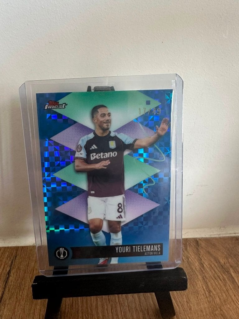 Finest Aston Villa - Tielemans - 17/49, Ophalen of Verzenden, Nieuw, Spelerskaart