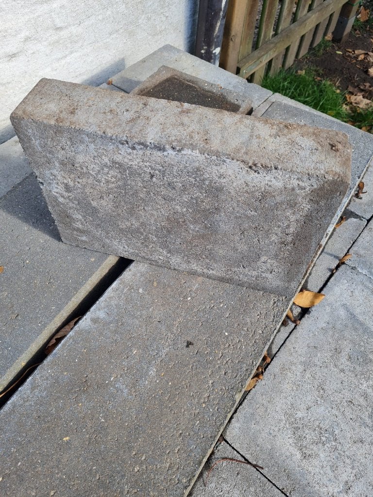 Stenen waterdoorlatende, Tuin en Terras, Ophalen, Overige typen, Zo goed als nieuw, 10 m² of meer