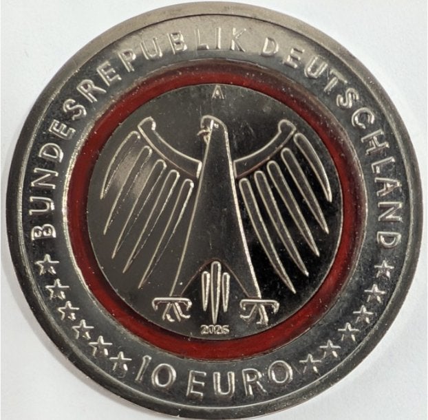 10 euro Duitsland, Timbres & Monnaies, Monnaies | Europe | Monnaies euro, Enlèvement ou Envoi, Allemagne, 10 euros, Monnaie en vrac