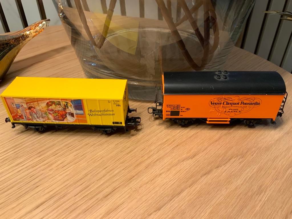 1 RECLAMEWAGEN ZONDER DOZEN, de Veuve Cliquot is verkocht, Ophalen of Verzenden, Zo goed als nieuw, Märklin