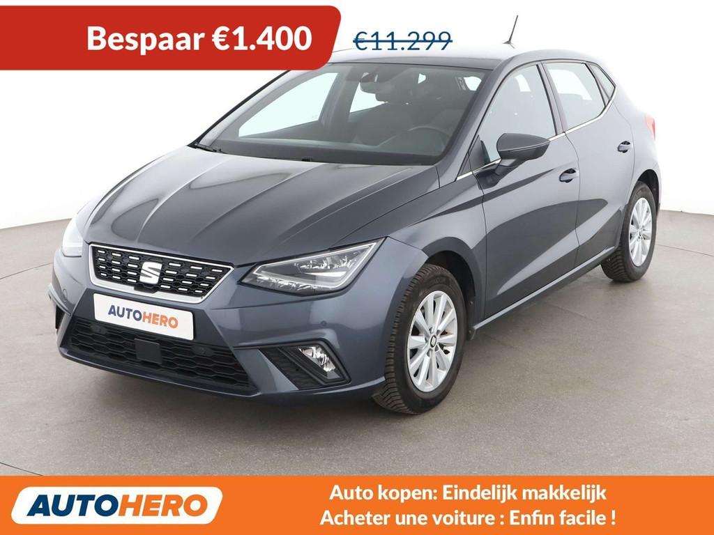 SEAT Ibiza 1.0 TSI XCellence (bj 2019), Auto's, Seat, Voorwielaandrijving, Stof, Gebruikt, 95 pk