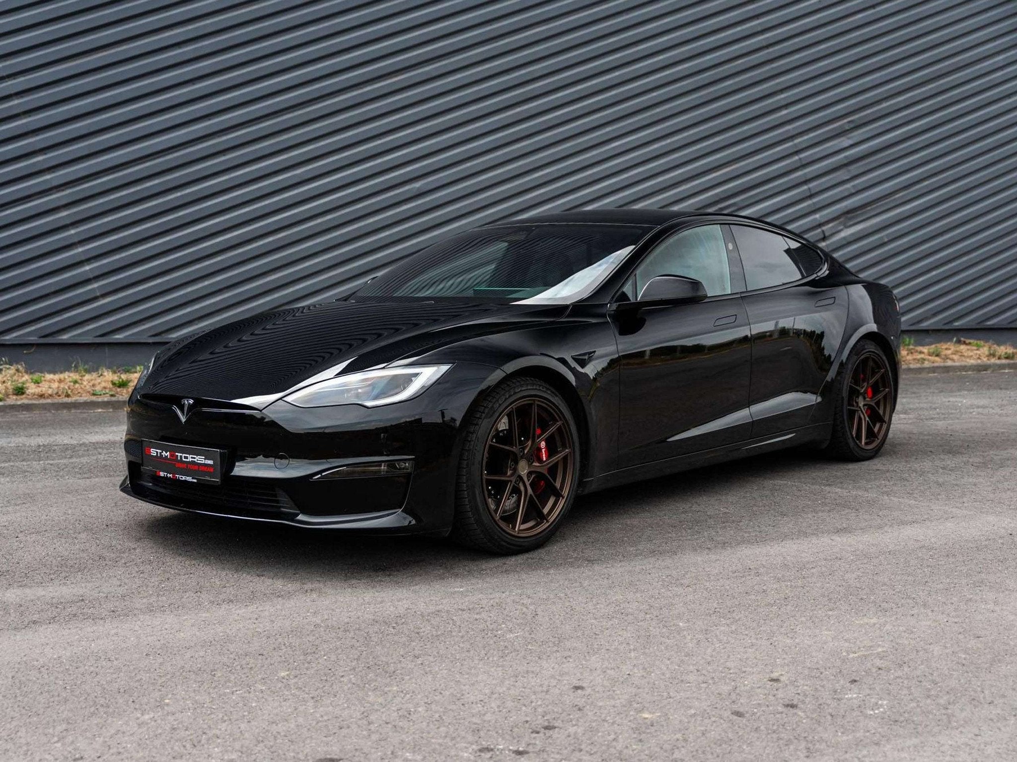 Tesla Model S Plaid / 1267 HP - 932 kW / CARBON / BREMBO / B, Autos, Tesla, Cuir, Achat, 93 kW, Entreprise