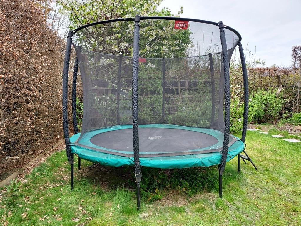 Trampoline Berg 330 met veiligheidsnet, Ophalen