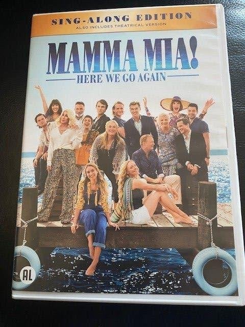 DVD MAMMA MIA!  Here we go again   Nieuwstaat, Bonusmateriaal, Alle leeftijden, Nederlands, Ophalen of Verzenden