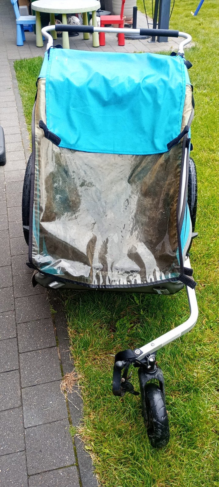 remorque vélo pour 2 enfants, Enlèvement