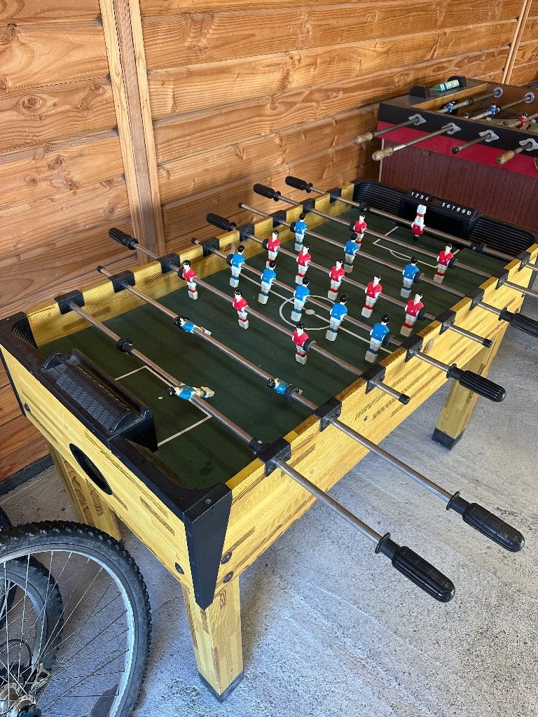 Baby foot, Enlèvement, Utilisé