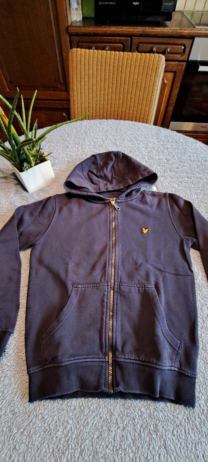 Lyle&Scott trui maat 140 met kap, Garçon, Enlèvement ou Envoi, Chemise ou À manches longues, Lyle&Scott