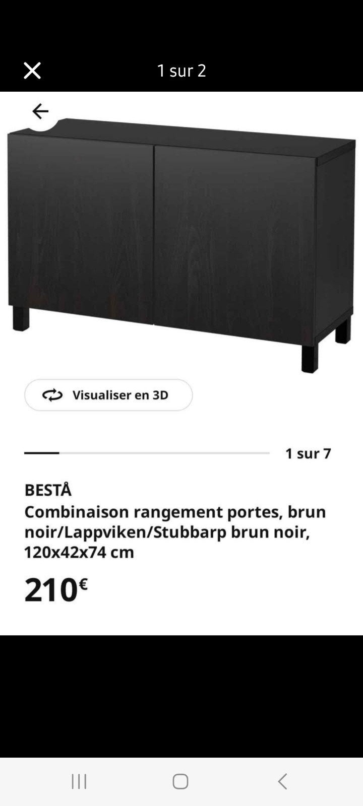 Buffet, Enlèvement, Verre