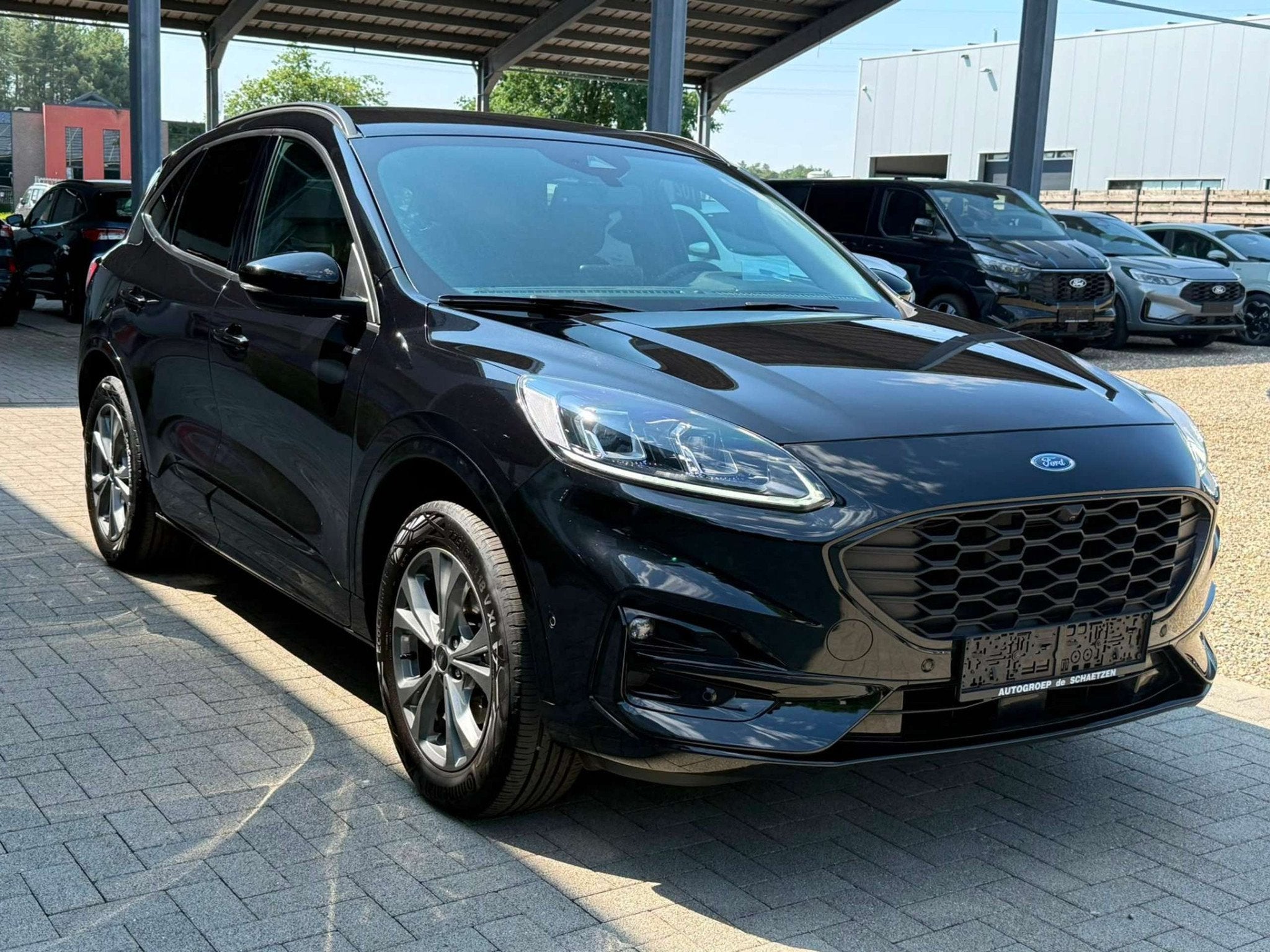 Ford Kuga ST-Line PHEV AUT (bj 2023, automaat), Auto's, Gebruikt, Zwart, 2522 cc, 5 zetels