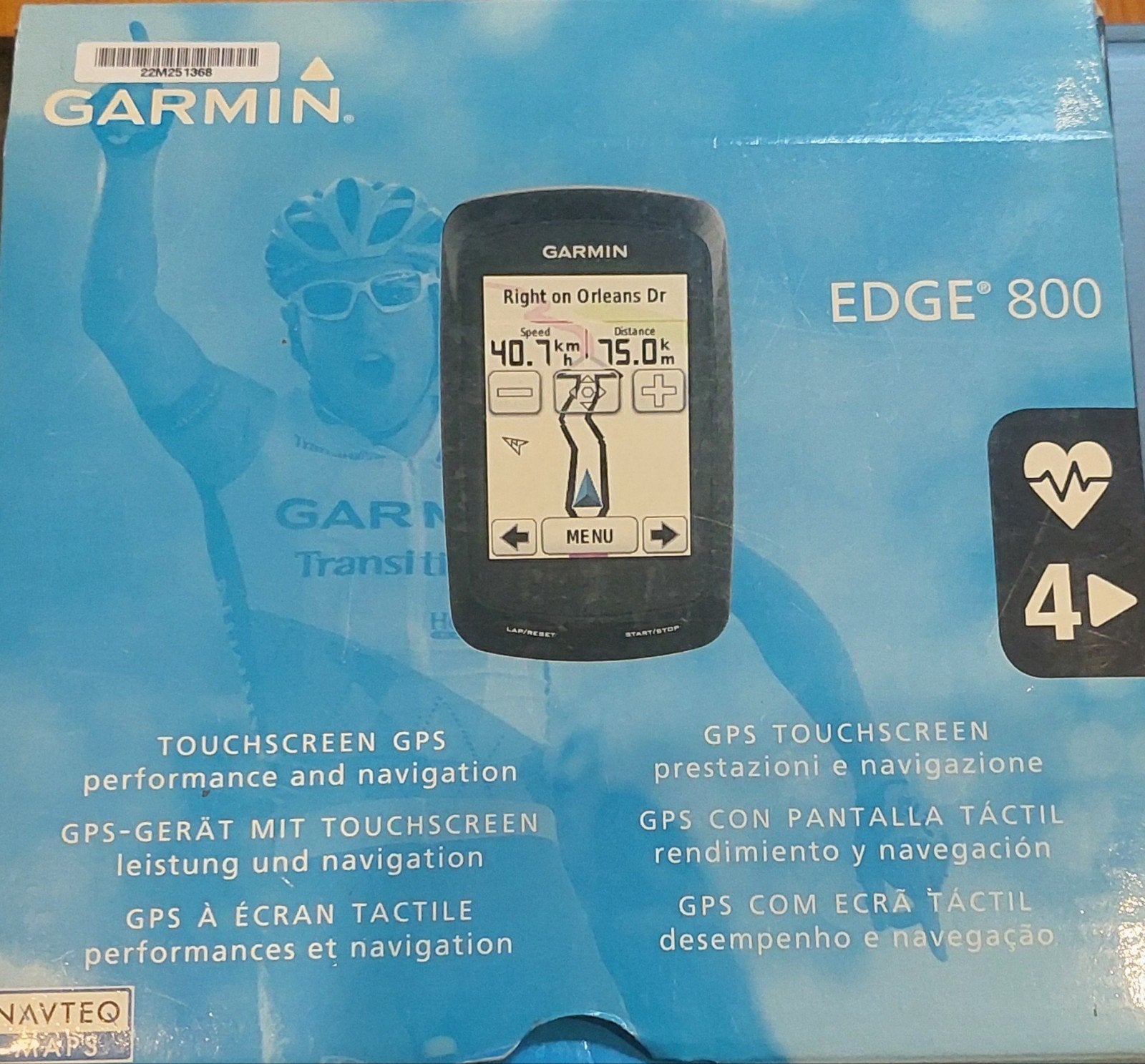 Garmin Edge 800 complet avec tous les accessoires, Enlèvement ou Envoi, Garmin