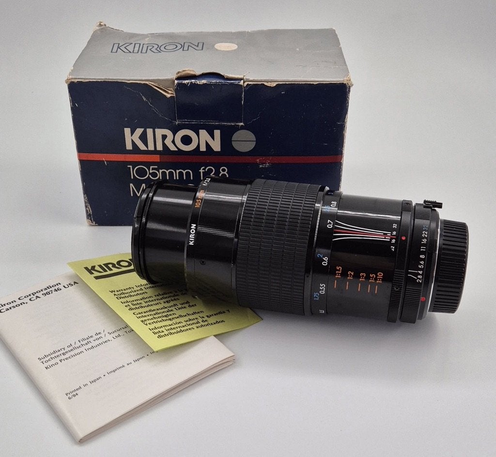 Kiron macro lens, Ophalen of Verzenden, Zo goed als nieuw, Macrolens, Macrofunctie