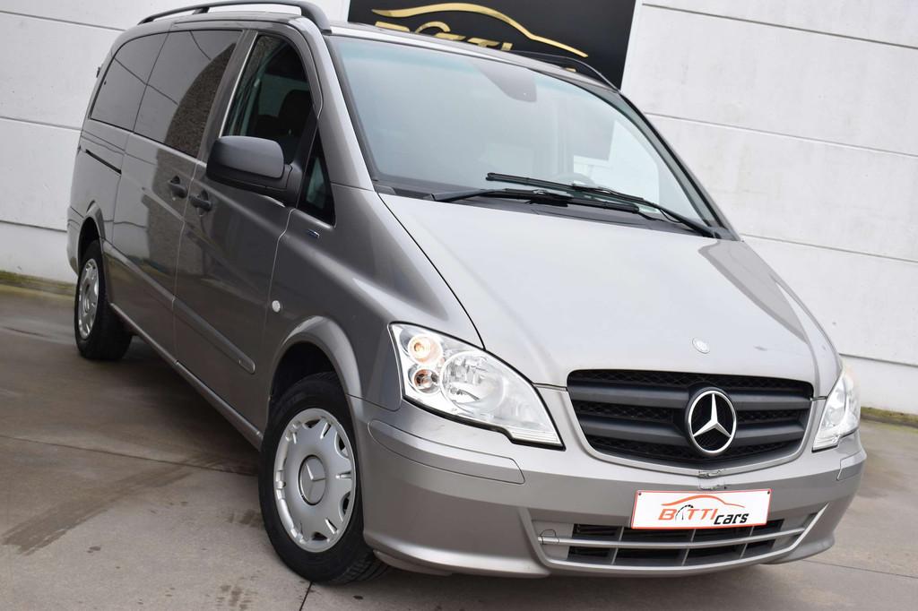 Mercedes-Benz Vito 2.2 CDI* Dubbel Cabine 5plaatsen* Trekhaa, Auto's, Euro 5, Stof, Gebruikt, 4 cilinders