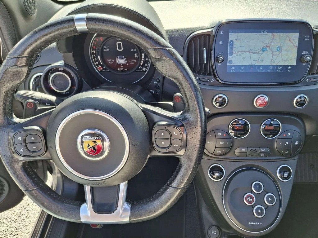 Abarth 595 Pista 1.4 cabriolet (automatique), Autos, Argent ou Gris, Achat, Euro 6, Entreprise