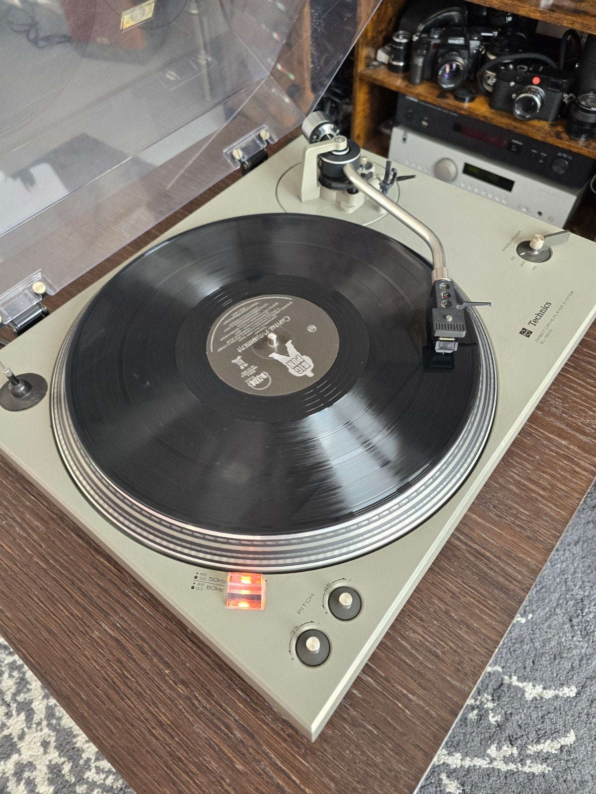 Technics SL-1500, TV, Hi-fi & Vidéo, Réglage pitch, Tourne-disque, Enlèvement, Utilisé