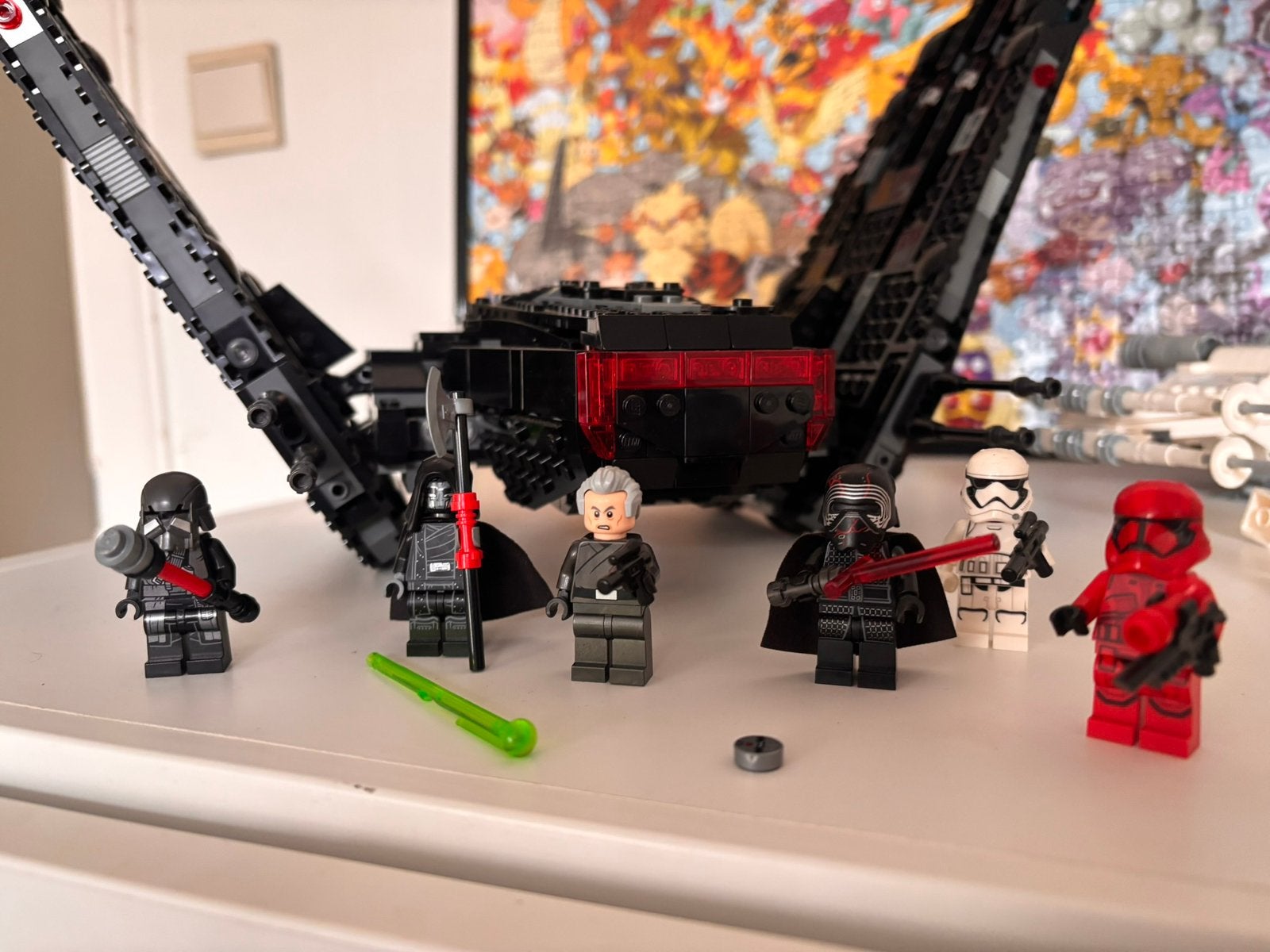 Lego Star Wars Kylo Ren’s Shuttle, Ophalen of Verzenden, Zo goed als nieuw