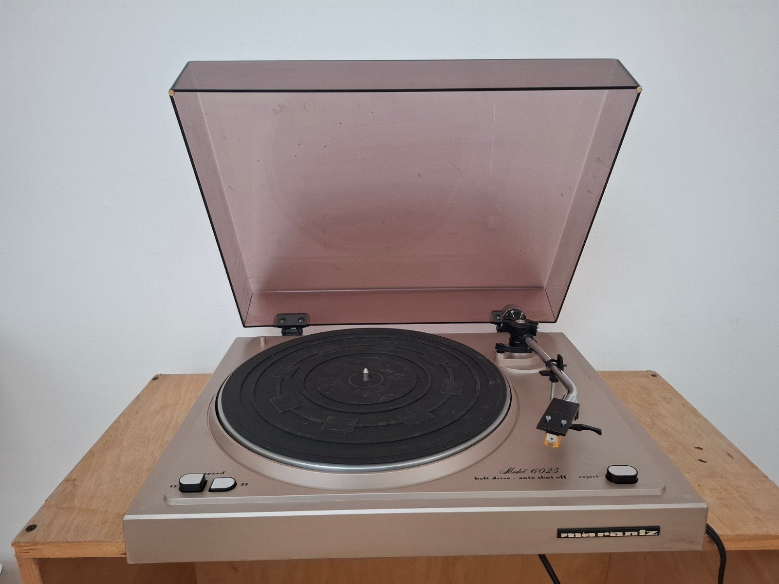 Marantz 6025 impekabble, TV, Hi-fi & Vidéo, Tourne-disques, Enlèvement ou Envoi