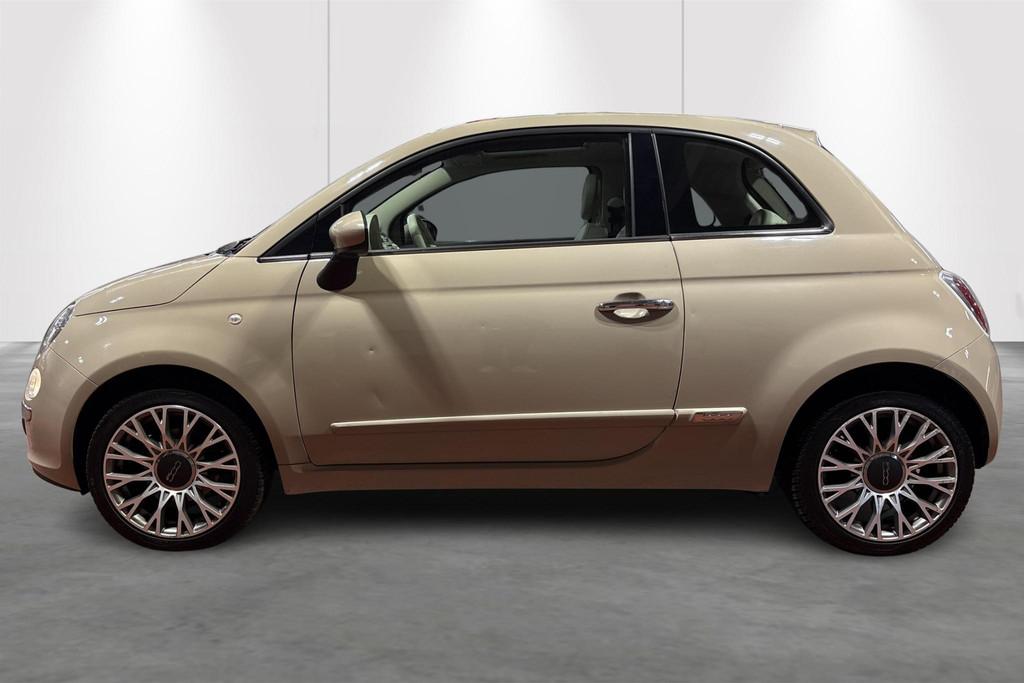 Fiat 500 Fiat 500 1.2 Benz - GLAZEN DAK + AIRCO, Autos, Fiat, Euro 5, Achat, 69 ch, Autres couleurs
