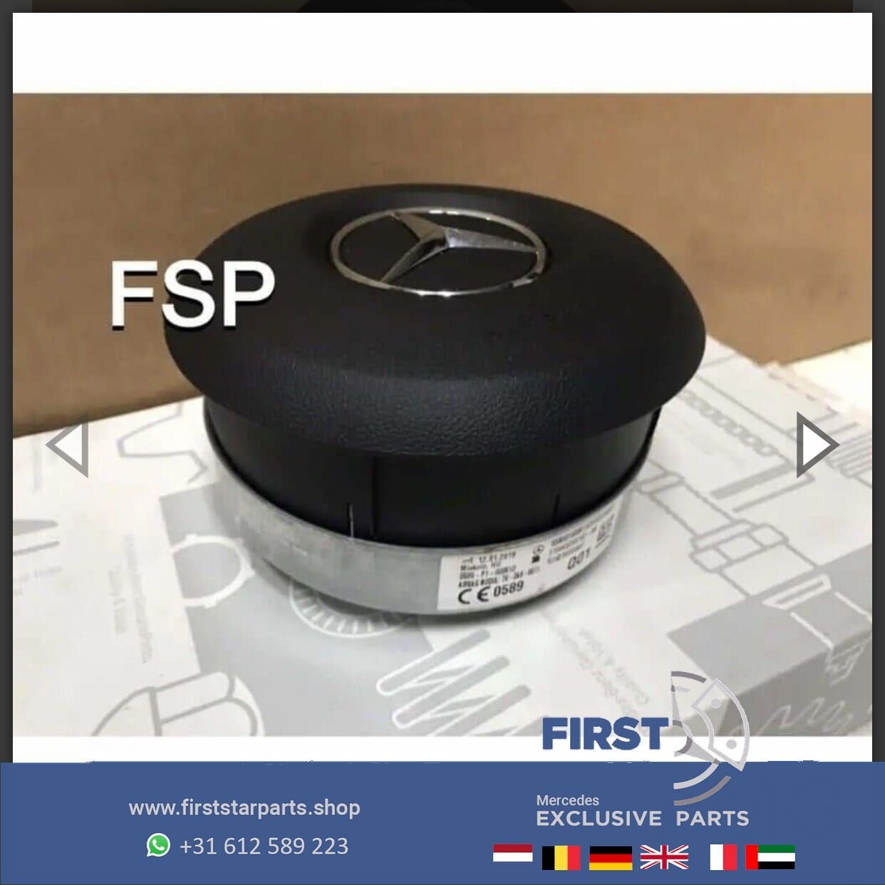 2020 AMG STUUR AIRBAG FACELIFT W177 W247 H247 W205 W213 W167, Gebruikt, -, Ophalen of Verzenden, -