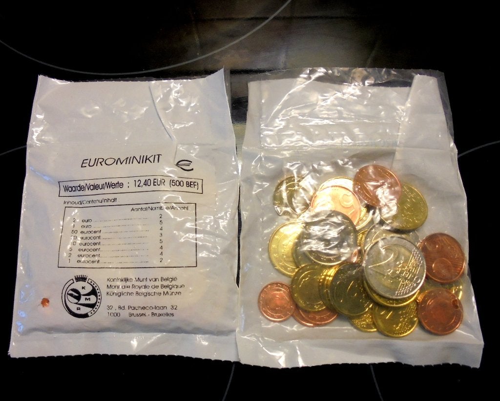 MINI KIT EURO intact 2001 NEUF Val. 12.40 Euros, Monnaie en vrac, Argent, Belgique, Enlèvement