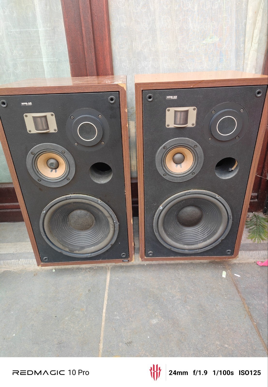 enceinte pioneer HPM 60, Enlèvement, Pioneer