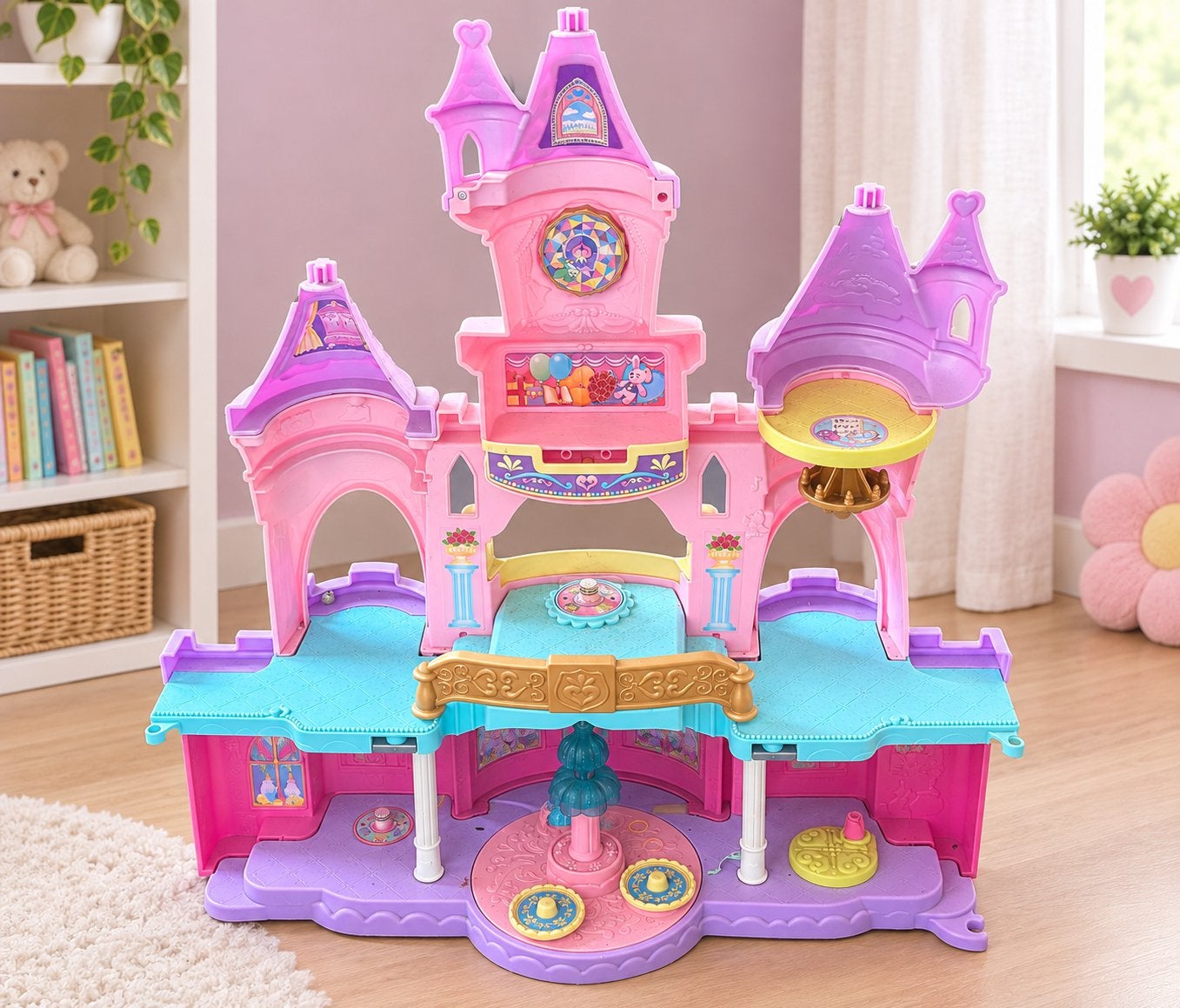 Vtech koninkrijk kasteel, Enlèvement, Utilisé