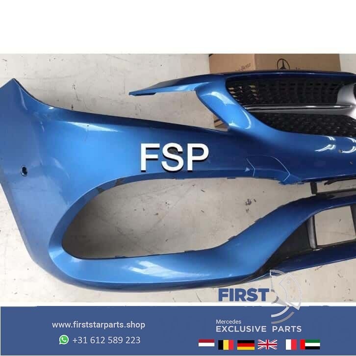 W176 Facelift AMG Voorbumper + Black Diamond Gril Mercedes A, Gebruikt, -, Voor, Ophalen of Verzenden