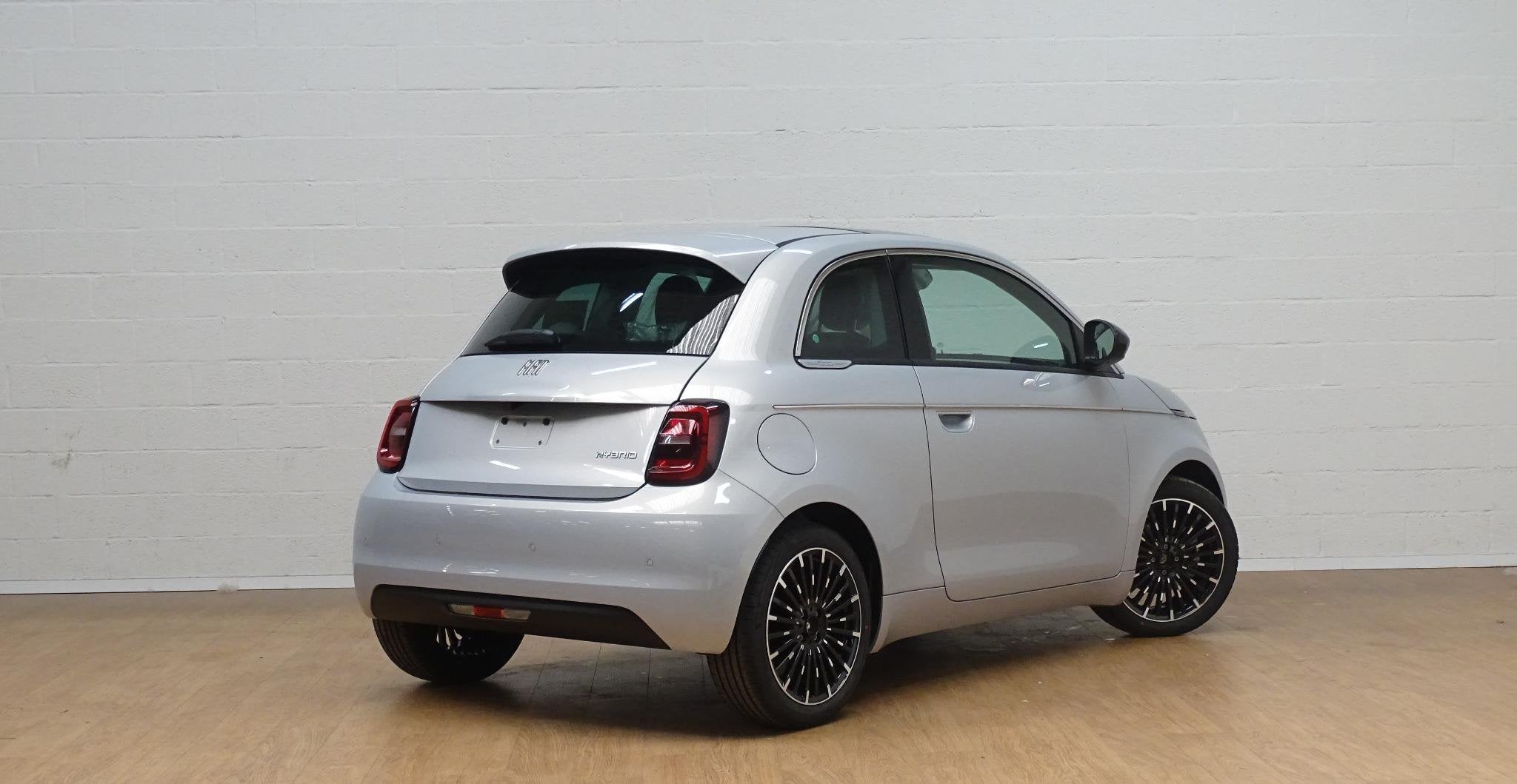 Fiat 500 1.0 Hybrid LA PRIMA, Autos, Fiat, Argent ou Gris, Achat, Entreprise, Boîte manuelle