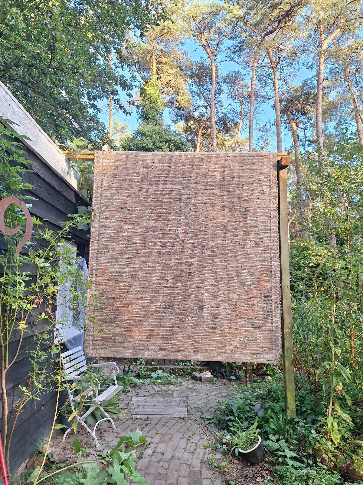Groot vloerkleed, Ophalen, Gebruikt