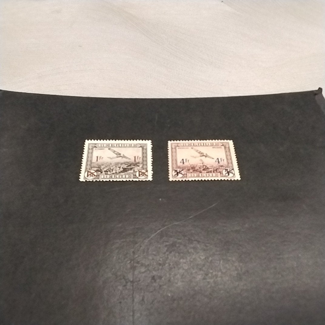 BELGIE  luchtpost 6/7 scharnier met cote 10,00 €, Postzegels en Munten, Ophalen of Verzenden