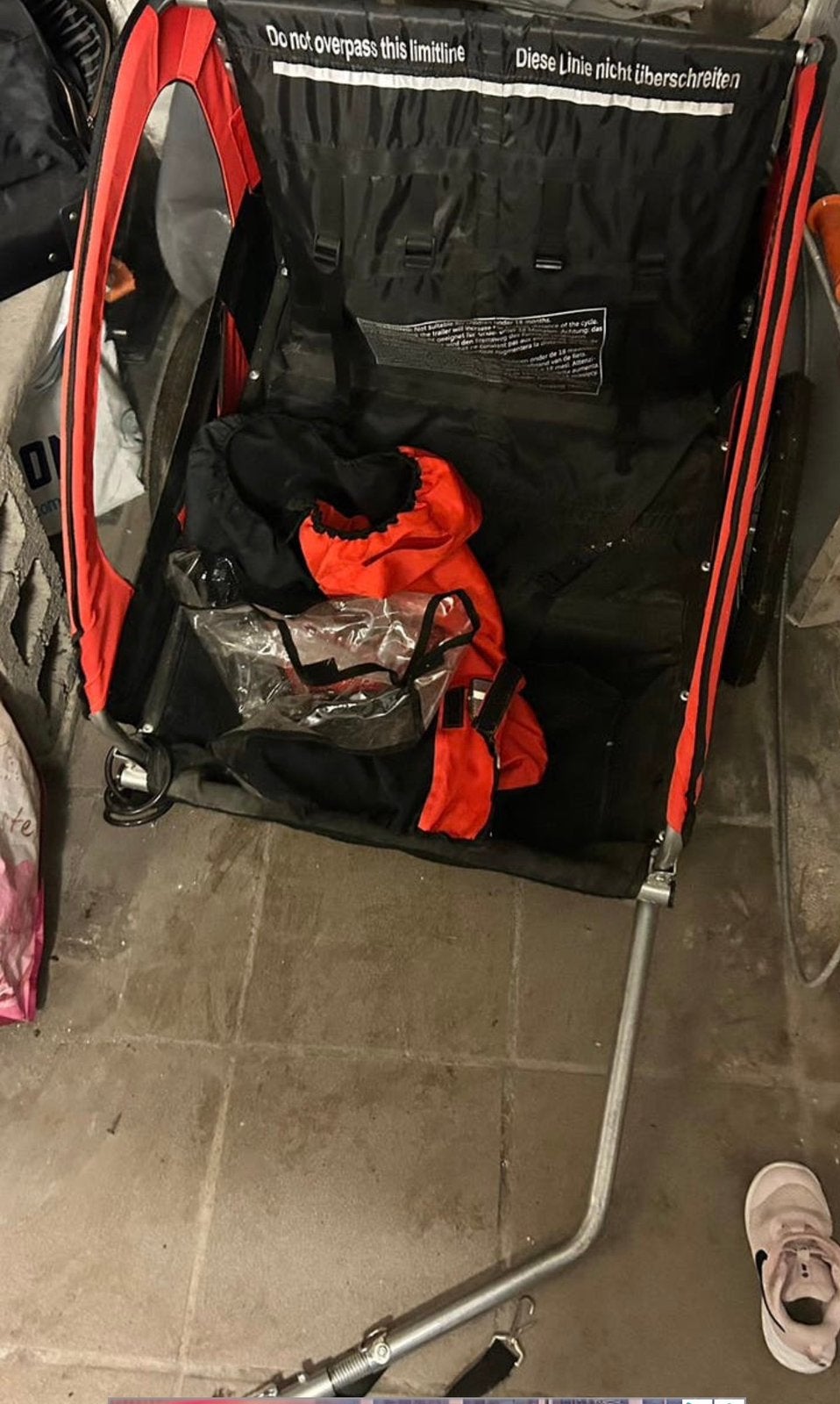 Fiets aanhanger, Enlèvement, Comme neuf