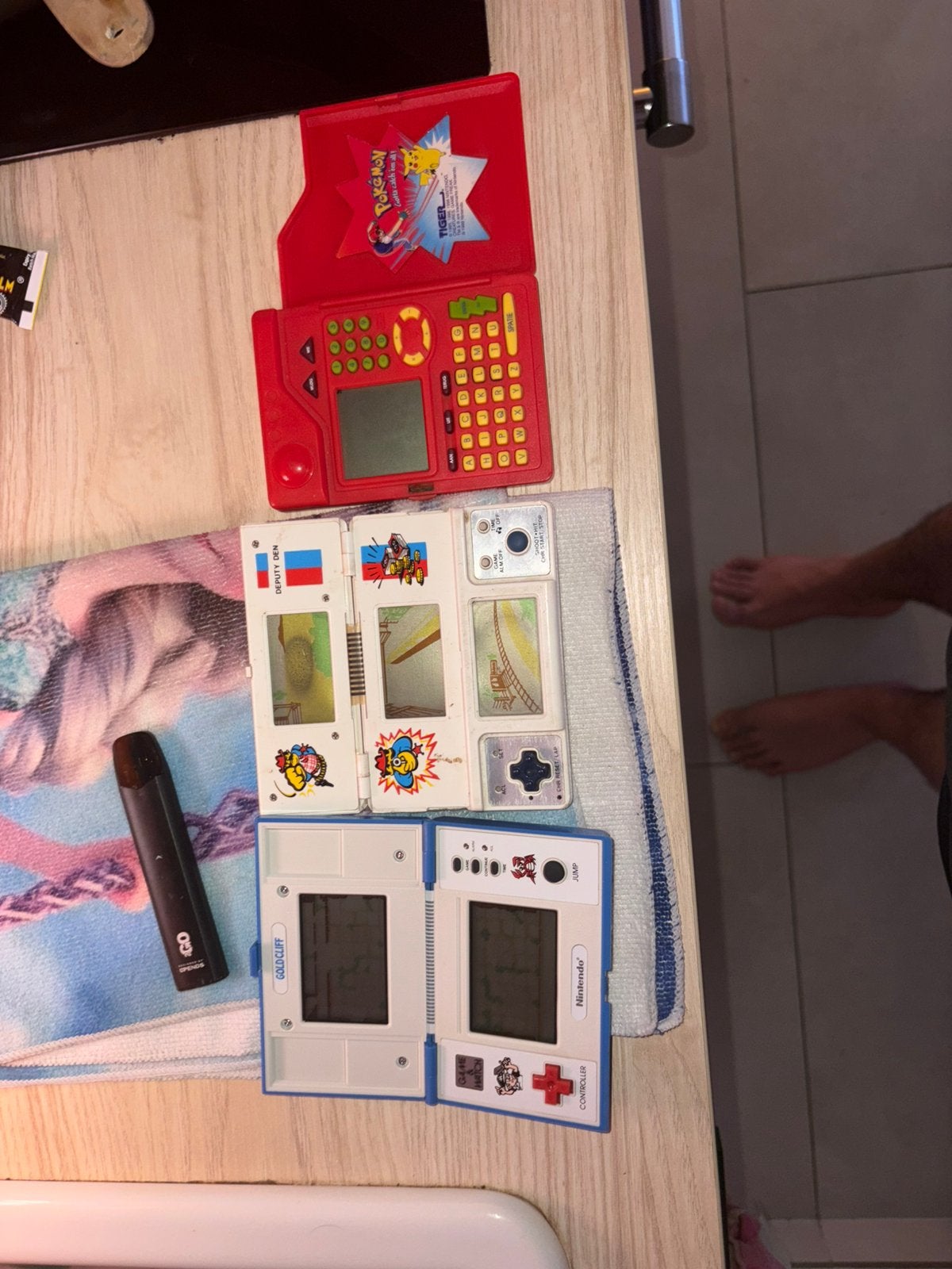 Vintage LCD Games: Pokédex, Deputy Jack & Gold Cliff, Ophalen of Verzenden, Zo goed als nieuw