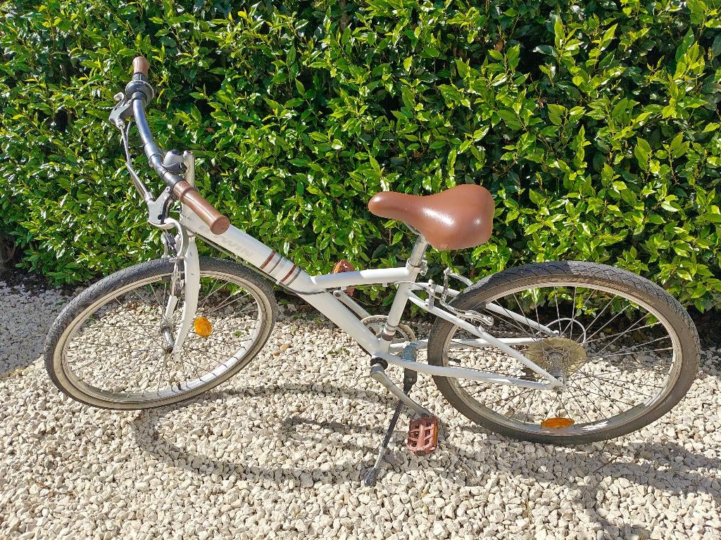 Meisjesfiets hybride, maat 24, Fietsen en Brommers, Ophalen, Gebruikt, 24 inch, Btwin