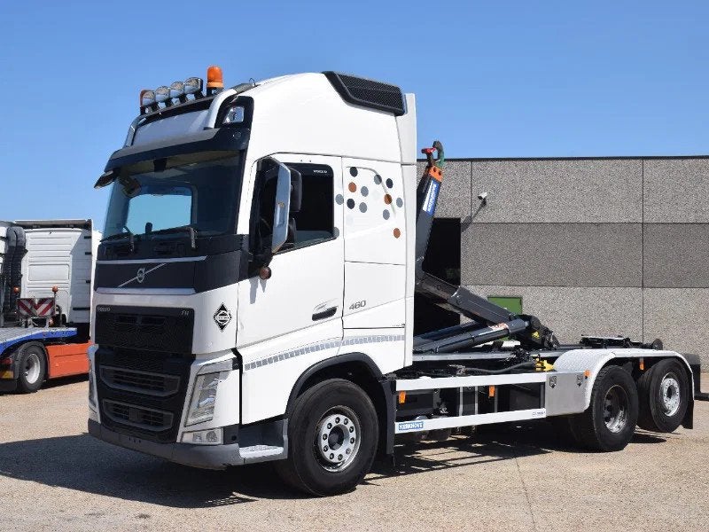 Volvo FH 460 Hooklift AJK 20 T (bj 2019), Auto's, Vrachtwagens, Automaat, 338 kW, Wit, Bedrijf